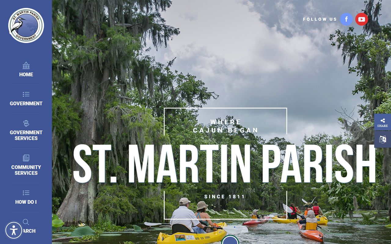 St. Martin Parish criminal history parish government access
