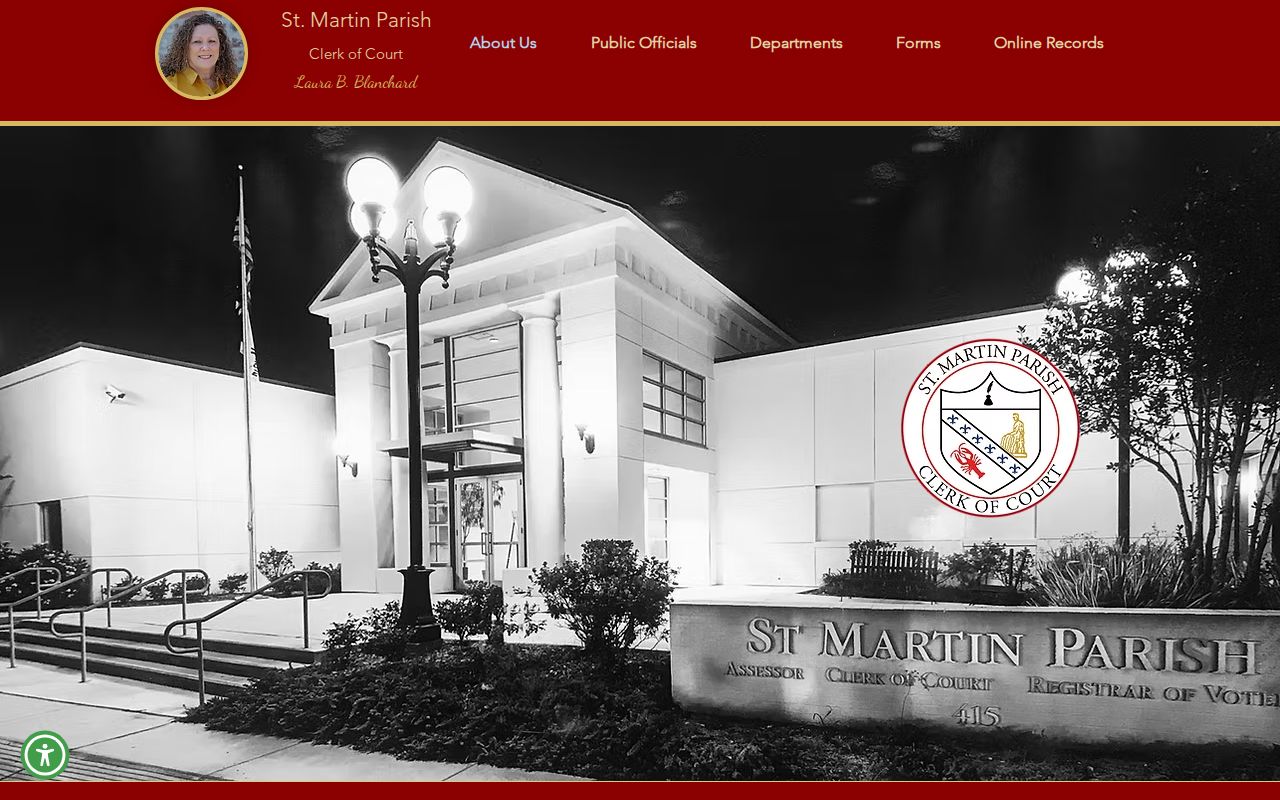 St. Martin Parish criminal records Clerk of Court